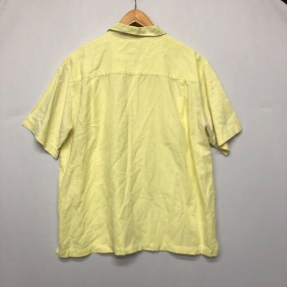 Cubavera Men Short Sleeve Linen Cotton Button Up Shirt Size Extra Large B262 -26 - Picture 11 of 13